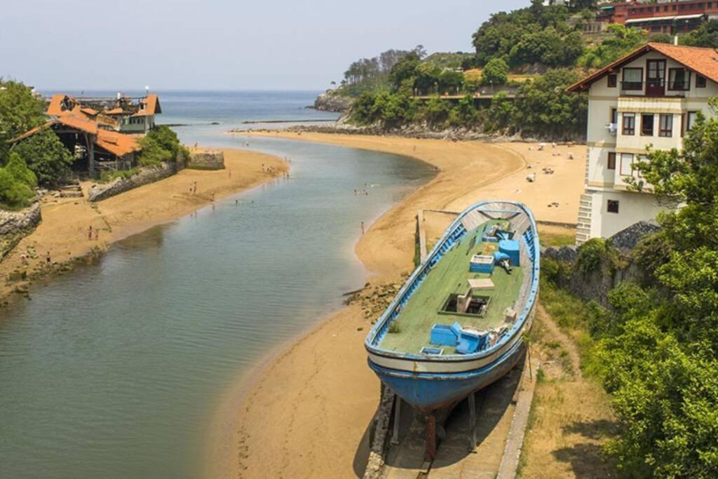 Piso En Lekeitio, Costa Vasca, Bizkaia.アパートメント エクステリア 写真